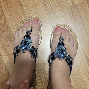 Mystique Boutique Tan Leather Sandals